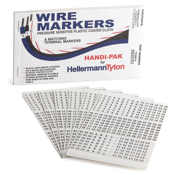 HellermannTyton TCWM16 Wire Labels & Markers TCWM#16 | American Cable Assemblies