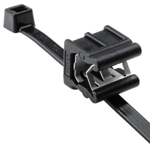 HellermannTyton 156-00592 Cable Tie Mounts T50REC23 BLK UV TIE&HIRHS MNT | American Cable Assemblies