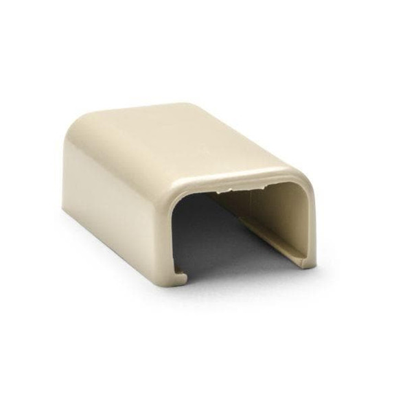 HellermannTyton TSRP1I-36 Wire Ducting & Raceways END CAP - 3/4 IVORY | American Cable Assemblies