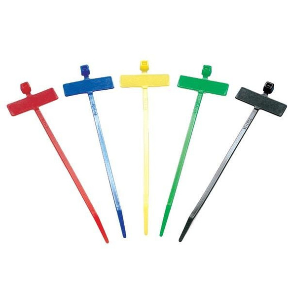 HellermannTyton IT18FL4L4 Cable Ties IT18FL YEL ID TIE 4.33 | American Cable Assemblies