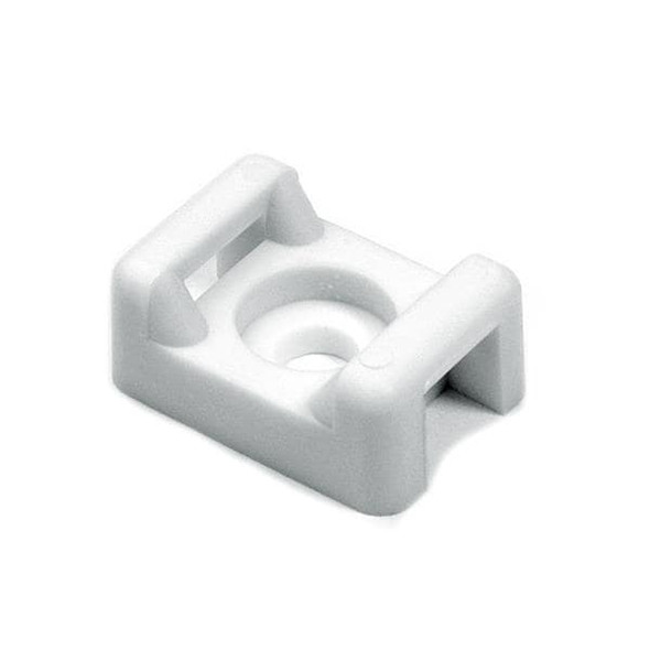 HellermannTyton CTM110M4 Cable Tie Mounts CTM1 MOUNT WHTT T18 #8 SCREW | American Cable Assemblies