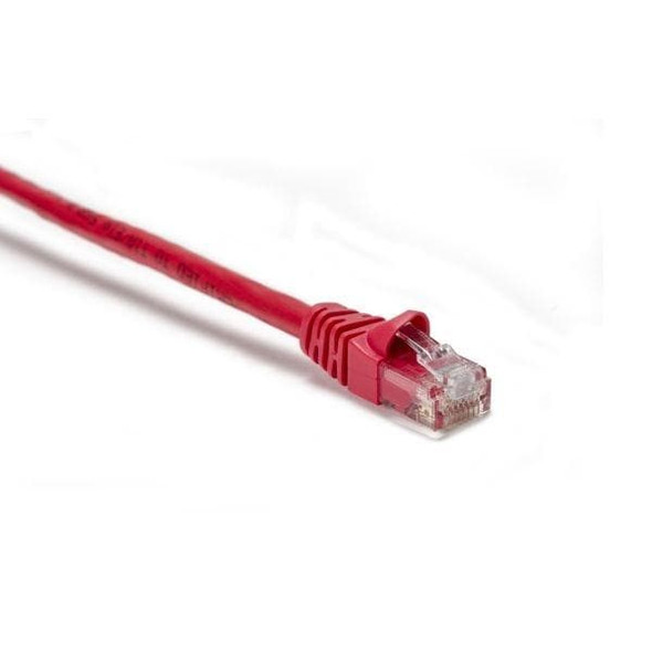 HellermannTyton PC6RED7SC Ethernet Cables / Networking Cables Category 6 Component Compliant Patch Cord, 7ft, Red, 1/pkg | American Cable Assemblies