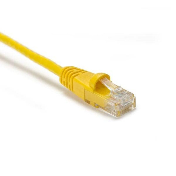 HellermannTyton PC6YEL25S Ethernet Cables / Networking Cables Category 6 Channel Compliant Patch Cord, 25' Long, Yellow, 1/pkg | American Cable Assemblies