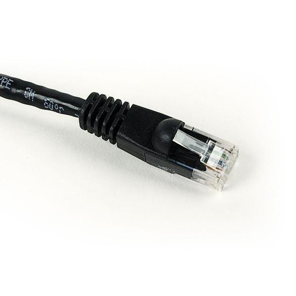 HellermannTyton PC6BLK14S Ethernet Cables / Networking Cables Category 6 Channel Compliant Patch Cord, 14' Long, Black, 1/pkg | American Cable Assemblies