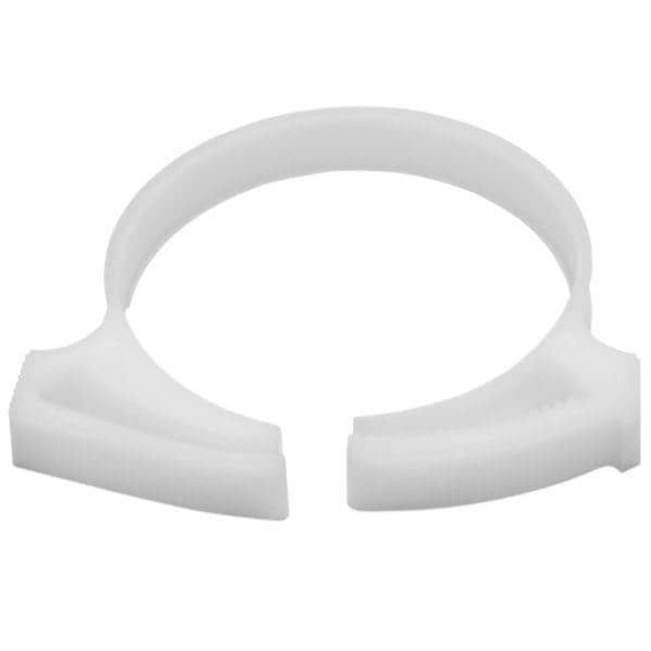 HellermannTyton SNP3610H4 Conduit Fittings & Accessories Snapper Hose Clamp, 1.46"1.69" Bundle Diameter, POM, White, 500/pkg | American Cable Assemblies