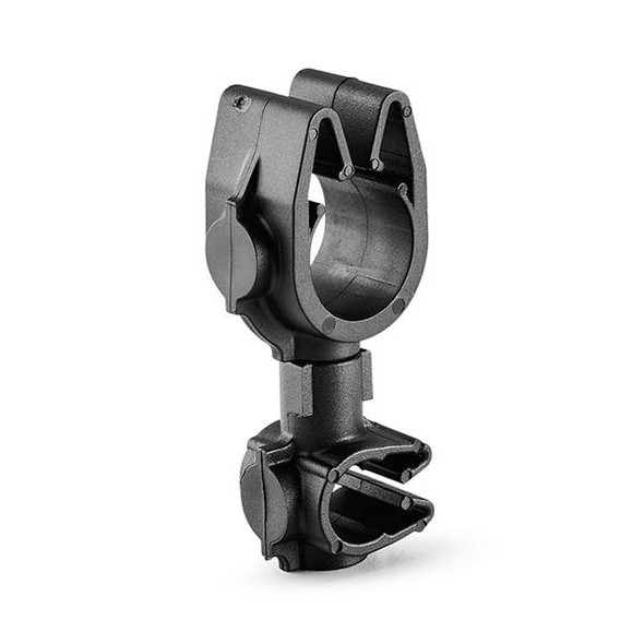 HellermannTyton 156-02056 Cable Mounting & Accessories MOC Clip to MOC Clip Perpendicular, 10 mm, 6 mm Perpendicular, PA66HIRHSUV, Black, 2000/ctn | American Cable Assemblies