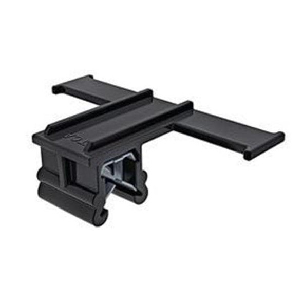 HellermannTyton 151-01206 Cable Mounting & Accessories Edge Clip and Tape Clip, EC48, Panel Thickness 3.06.0mm, 1.97" Long, PA66HIRHS, Black, 5000/box | American Cable Assemblies