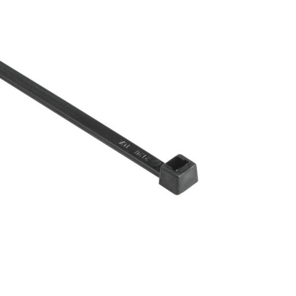 HellermannTyton 111-01569 Cable Ties POMUV, BLACK, 1000/PKG | American Cable Assemblies