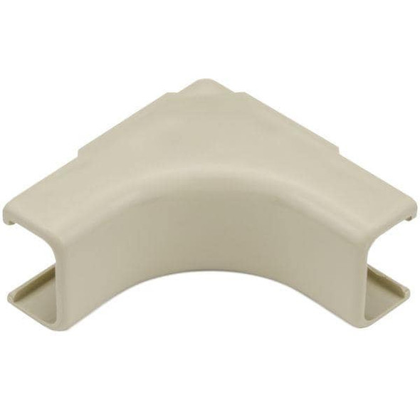 HellermannTyton TSR1I-33 Wire Ducting & Raceways Internal Corner Cover, 3/4", 1" Bend Radius, PVC, Ivory, 1/bag | American Cable Assemblies