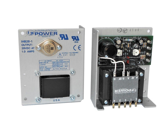 International Power IPIHB28-1.0 Linear Power Supplies +28V 1A PWR SUPPLY Made in the USA | American Cable Assemblies