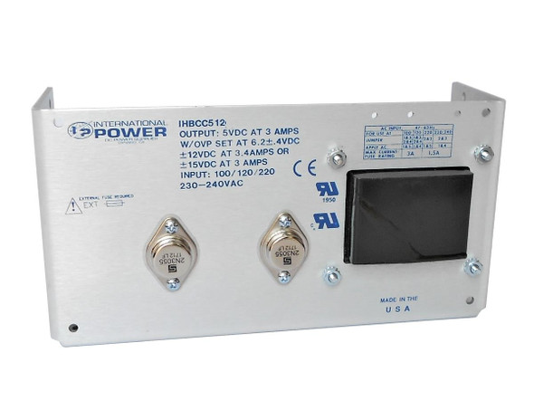 International Power IPIHBCC512 Linear Power Supplies 5 12/15V PWR SPLY Made in the USA | American Cable Assemblies