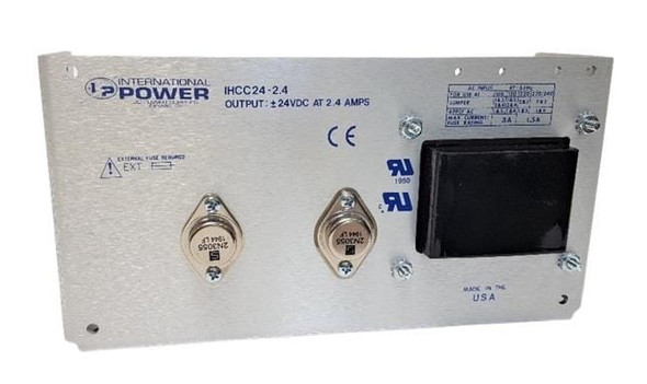 International Power IPIHCC24-2.4 Linear Power Supplies DUAL OUT ADJ PWR SPL Made in the USA | American Cable Assemblies