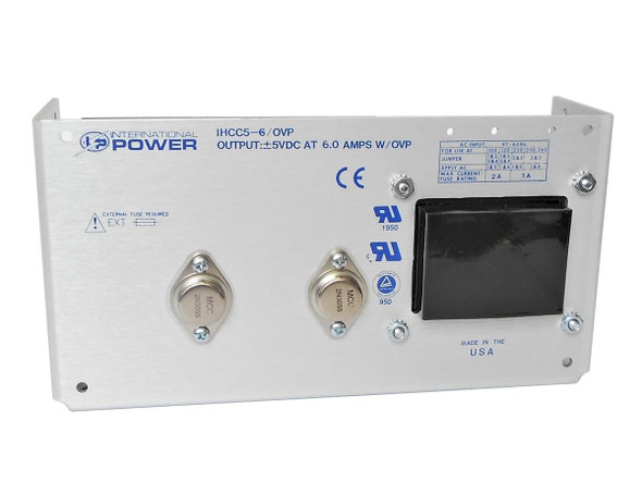 International Power IPIHCC5-6/OVP Linear Power Supplies DUAL 5V6A/-5V/6A Made in the USA | American Cable Assemblies