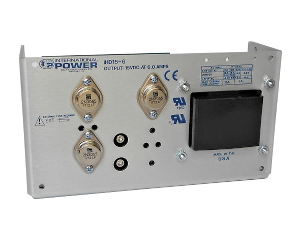 International Power IPIHD15-6.0 Linear Power Supplies +15V 6A PWR SPLY Made in the USA | American Cable Assemblies