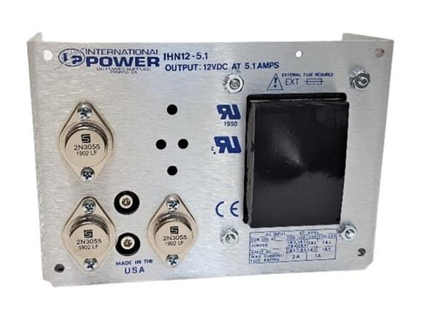 International Power IPIHN12-5.1 Linear Power Supplies +12V 5.1A PWR SPLY Made in the USA | American Cable Assemblies