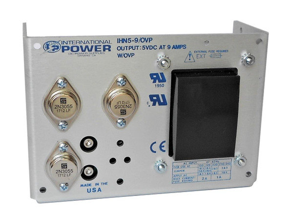 International Power IPIHN5-9/OVP Linear Power Supplies +5V 9A PWR SPLY Made in the USA | American Cable Assemblies