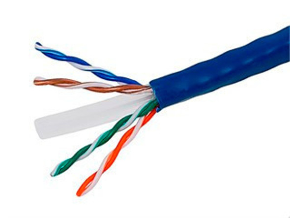 Commodity Cables 6CMR234Bx Cat6 CMR-Rated Ethernet Cable, 23AWG/4PR, 600MHz, UTP, 1000' Pull Box | American Cable Assemblies