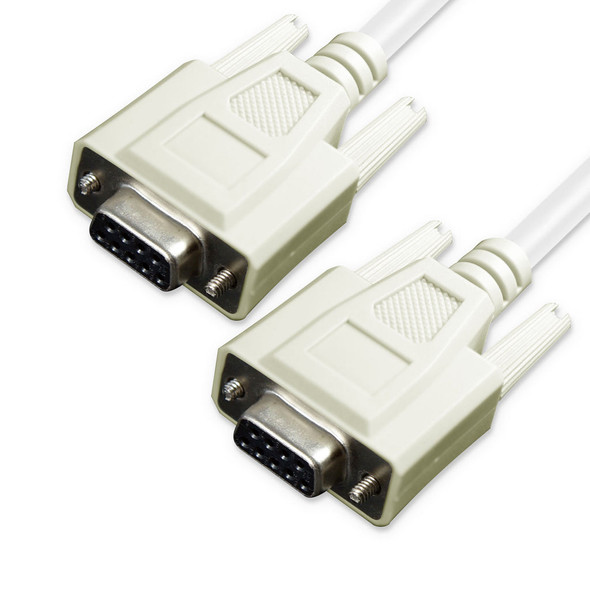 YC Cables YCNM09FF10 DB9 Null Modem Serial Cable Female to Female | American Cable Assemblies