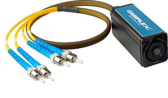 Camplex OPADAP-8 opticalCON QUAD to Four (4) ST Breakout Adapter - Single Mode | American Cable Assemblies