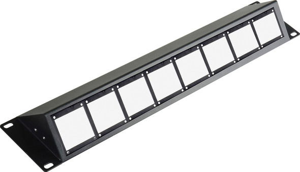 Camplex 45 Degree 2RU 8-Position Empty Rack Frame | American Cable Assemblies