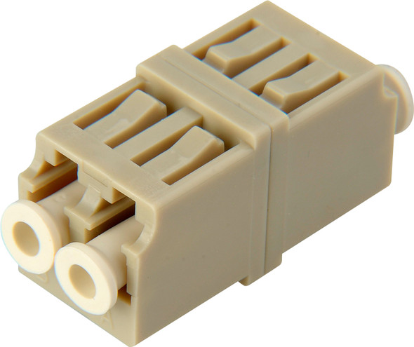 LC to LC Multimode Duplex Fiber Optic Coupler Adapter Bronze Sleeve | American Cable Assemblies