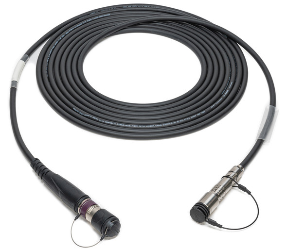 Camplex HF-NOMPUW-S-0003 Neutrik DRAGONFLY Male to LEMO PUW Studio Fiber Optic Cable -3 Foot | American Cable Assemblies