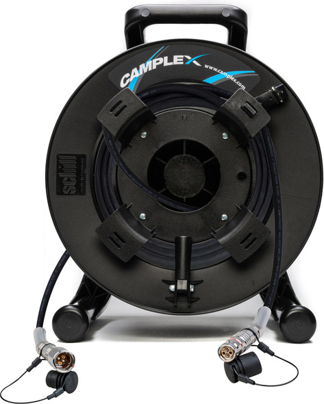 Camplex HF-TR7SMPTE-0250 7.8mm Bend Insensitive SMPTE 311M Fiber Camera Cable on Reel - 250 Foot | American Cable Assemblies