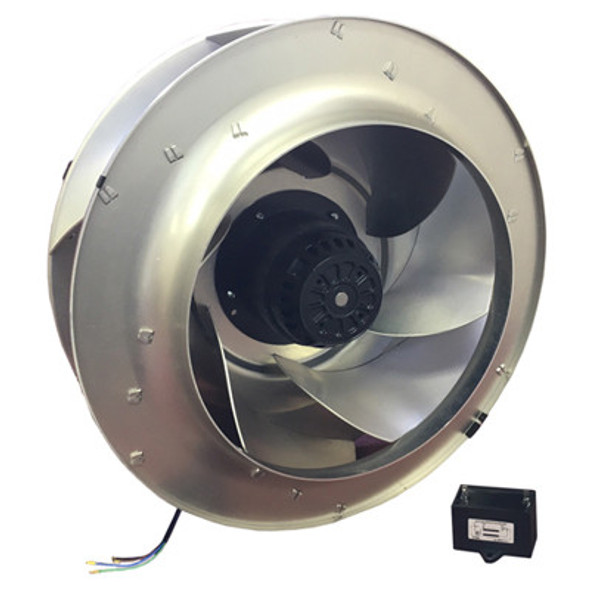 Orion Fans OAB400-22-1 AC Motorized Impeller, 404x404x162mm, 230VAC, 287W, 1250RPM, 1900CFM, Leadwire | American Cable Assemblies