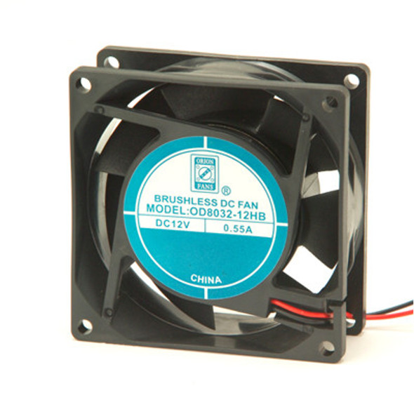 Orion Fans OD8032-12HHB02A Fan;Axial; 80x32mm; 12VDC; wire; w/Alarm | American Cable Assemblies