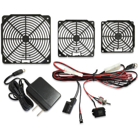 Orion Fans AFM-KIT Fan,Air Flow Monitor Kit,Clip,Switch,Guards,LED,Buzzer,Power Supply | American Cable Assemblies