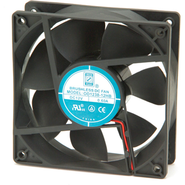 Orion Fans OD1238-48LB DC Fan,Square, 120x120x38mm,48V,73CFM | American Cable Assemblies