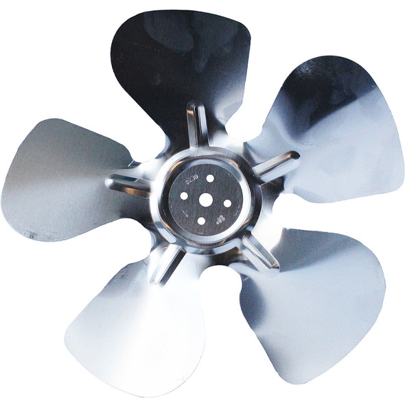 Orion Fans IMP-154-19 Metal Impeller, For OAM Open Frame Motor, 154mm x 19 Degree Pitch Angle | American Cable Assemblies