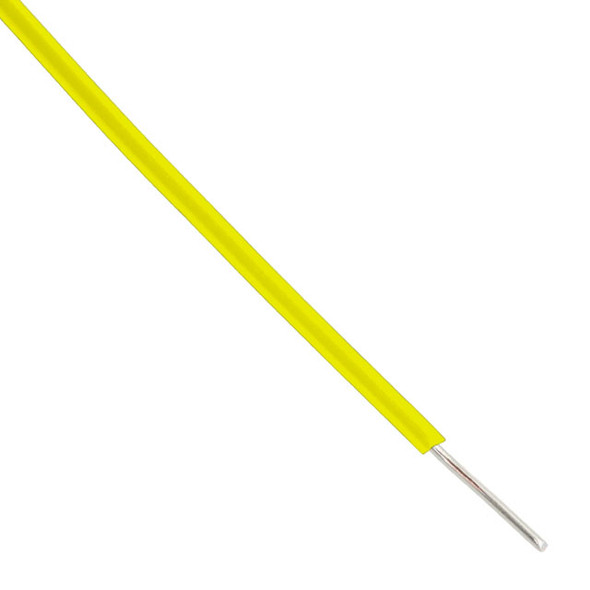 Alpha Wire 2636 YL005 Hook-Up Solid 36Awg Yellow 100' | American Cable Assemblies