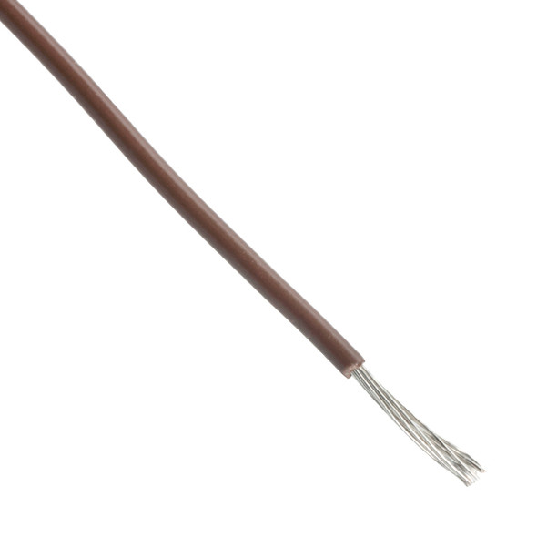 Alpha Wire 6826 BR005 Hook-Up Strnd 17Awg Brn 100' | American Cable Assemblies
