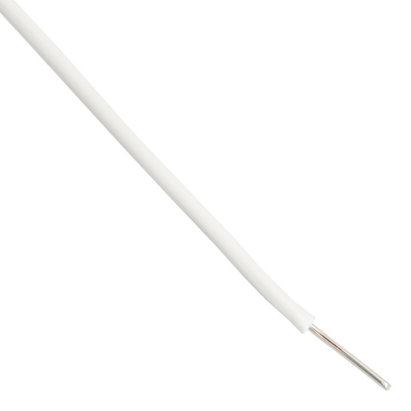 Alpha Wire 3051/1 WH001 Hook-Up Solid 22Awg Wht 1000' | American Cable Assemblies
