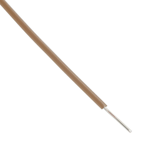 Alpha Wire 2636 BR005 Hook-Up Solid 36Awg Brown 100' | American Cable Assemblies