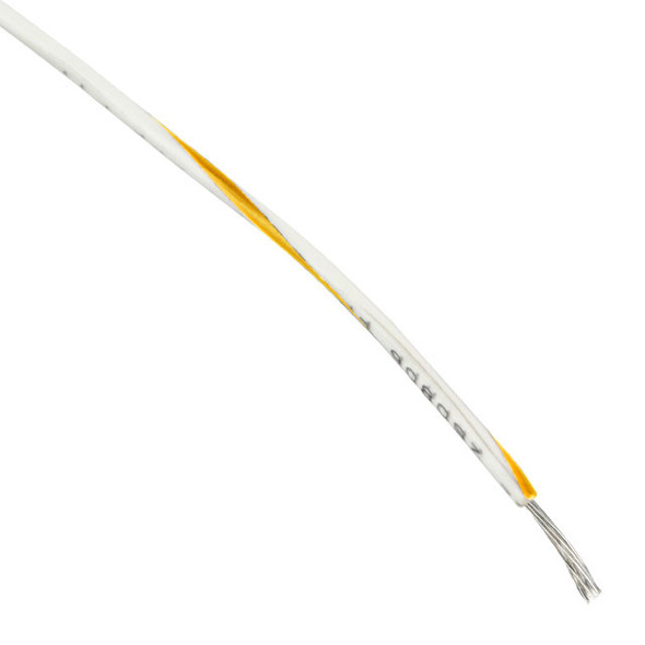 Alpha Wire 3057 WO001 Hookup Strnd 16Awg Wht/Org 1000' | American Cable Assemblies