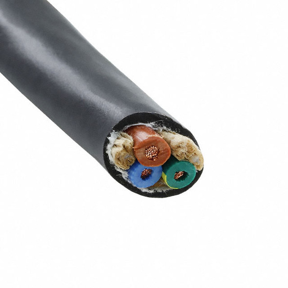Alpha Wire 1943/3 BK003 Cable 3Cond 14Awg Black 250' | American Cable Assemblies