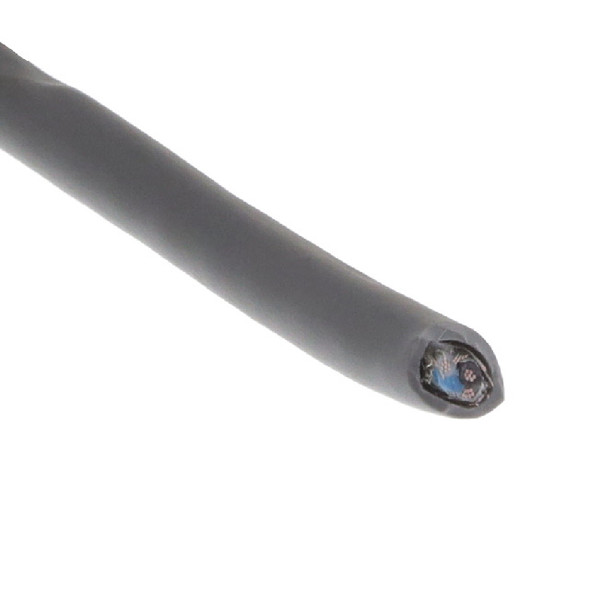 Alpha Wire 5271C SL005 Cable 2Con 24Awg Slate Shld 100' | American Cable Assemblies