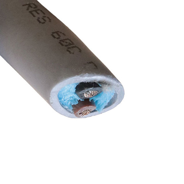 Alpha Wire 5442 SL001 Cable 2Cond 14Awg Slate 1000' | American Cable Assemblies