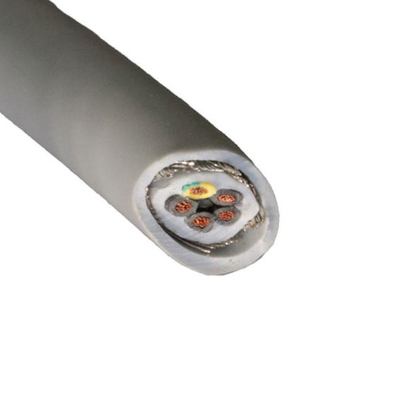 Alpha Wire 470055CY GE321 Cable 5Cond 21Awg Gray Shld 50M | American Cable Assemblies