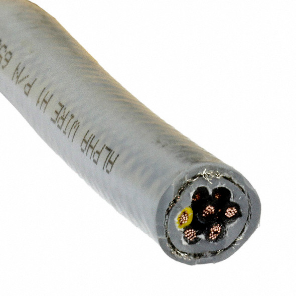 Alpha Wire 65807CY SL005 Cable 7Con 18Awg Slate Shld 100' | American Cable Assemblies