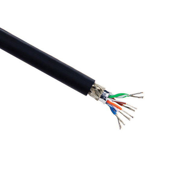 Alpha Wire 75021 BK002 Cable Cat5E 4Cond 24Awg Blk 500' | American Cable Assemblies