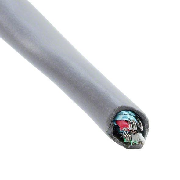 Alpha Wire 1243/2C SL002 Multi-Pair 4Con 22Awg Slate 500' | American Cable Assemblies