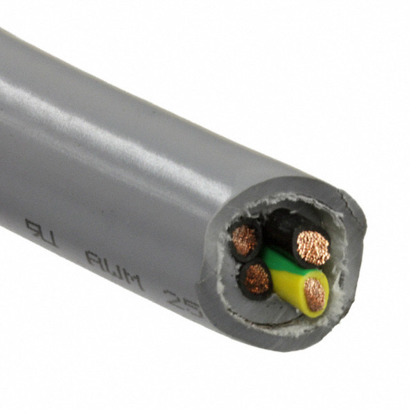 Alpha Wire 65104CY SL005 Cable 4Con 10Awg Slate Shld 100' | American Cable Assemblies
