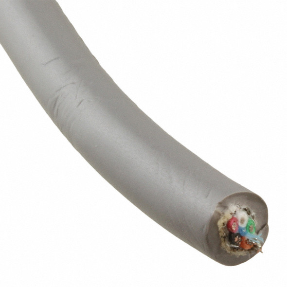 Alpha Wire 86105CY SL002 Cable 5Con 26Awg Slate Shld 500' | American Cable Assemblies
