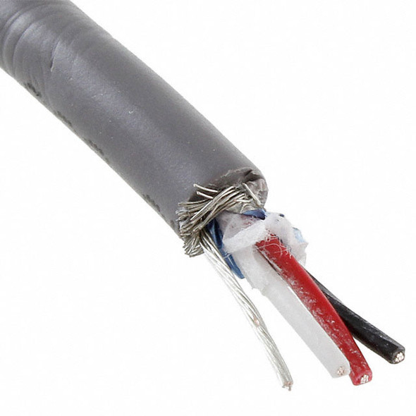 Alpha Wire 86103CY SL001 Cable 3Cond 26Awg Shld 1000' | American Cable Assemblies