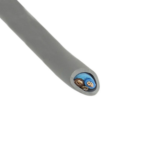 Alpha Wire M4692 SL005 Cable 2Con 18Awg Slate Shld 100' | American Cable Assemblies