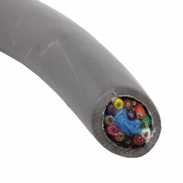 Alpha Wire 86112 SL005 Cable 12Cond 26Awg Slate 100' | American Cable Assemblies