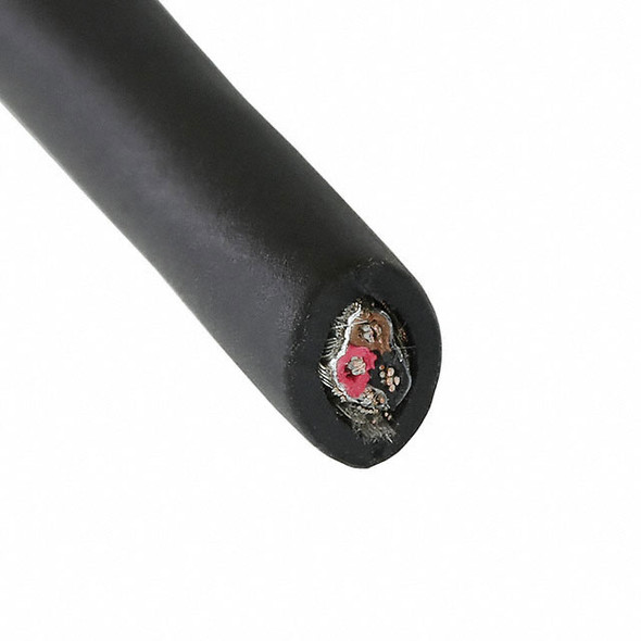 Alpha Wire 45103 BK001 Cable 3Cond 22Awg Blk Shld 1000' | American Cable Assemblies